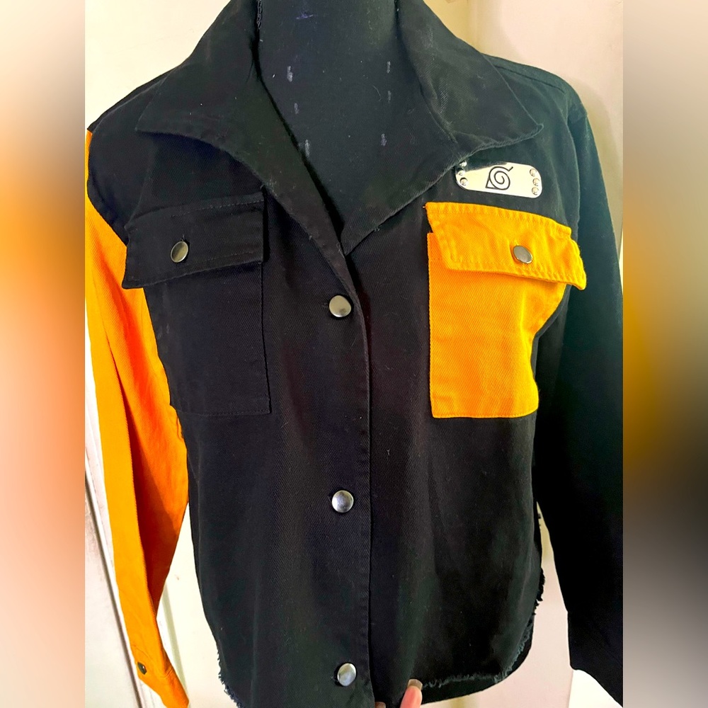 Naruto 2toned Jean Jacket